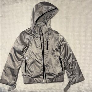 Spyder Girls Lola Insulated Ski Jacket Silver